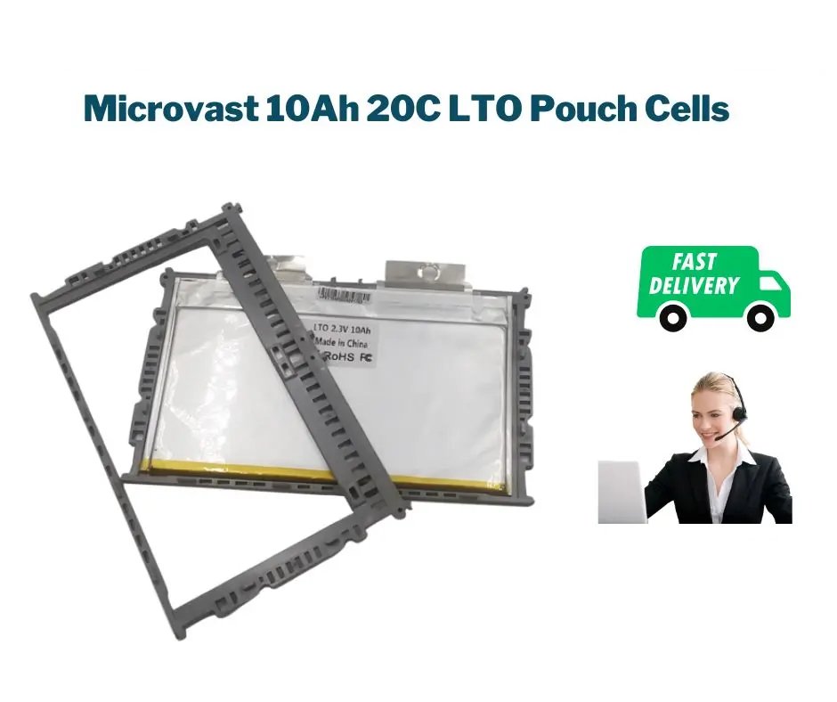 Microvast 10Ah 20C LTO Pouch Cells
