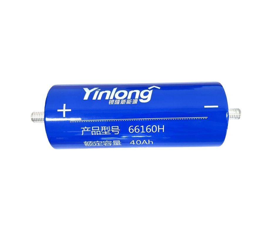 Yinlong 2.3V 40Ah Titanate Battery Cylindrical LTO Cell