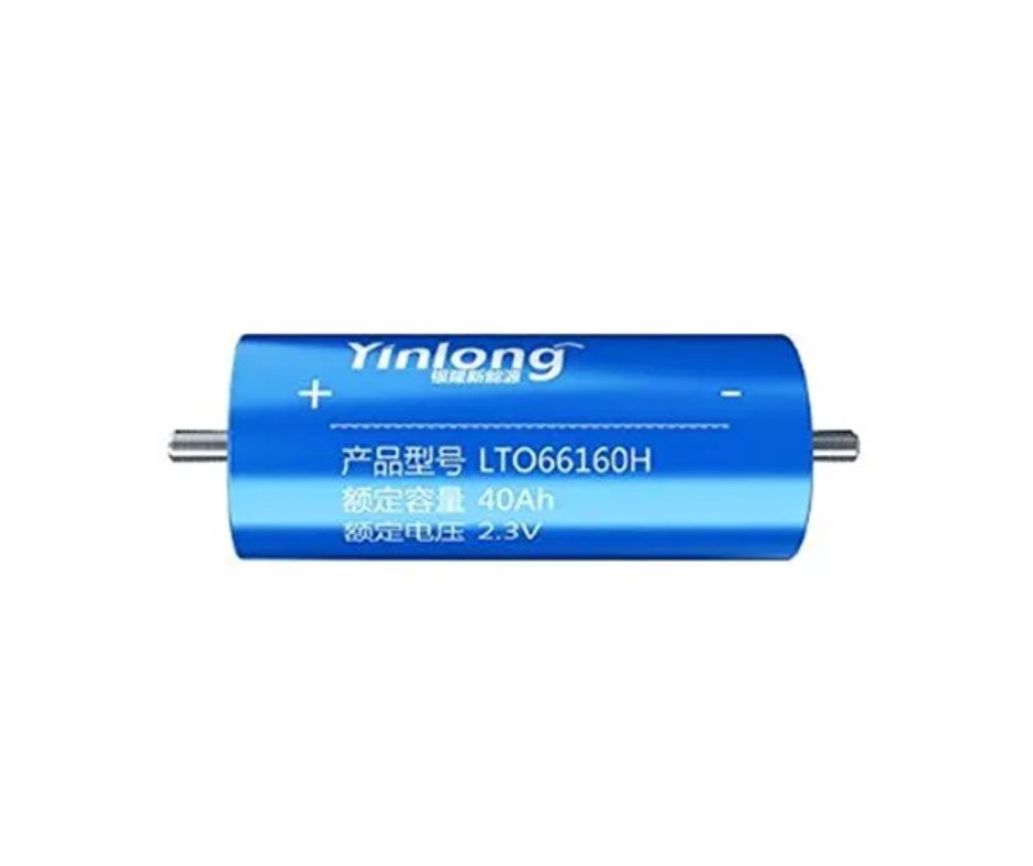 6PCS Yinlong 2.3V 40Ah Cylindrical Battery LTO Cells
