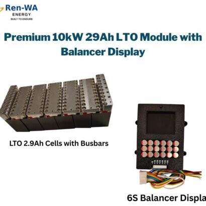 Premium 10kW 29Ah LTO Module with Balancer Display
