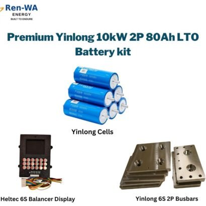Premium Yinlong 10kW 2P 80Ah LTO Battery kit